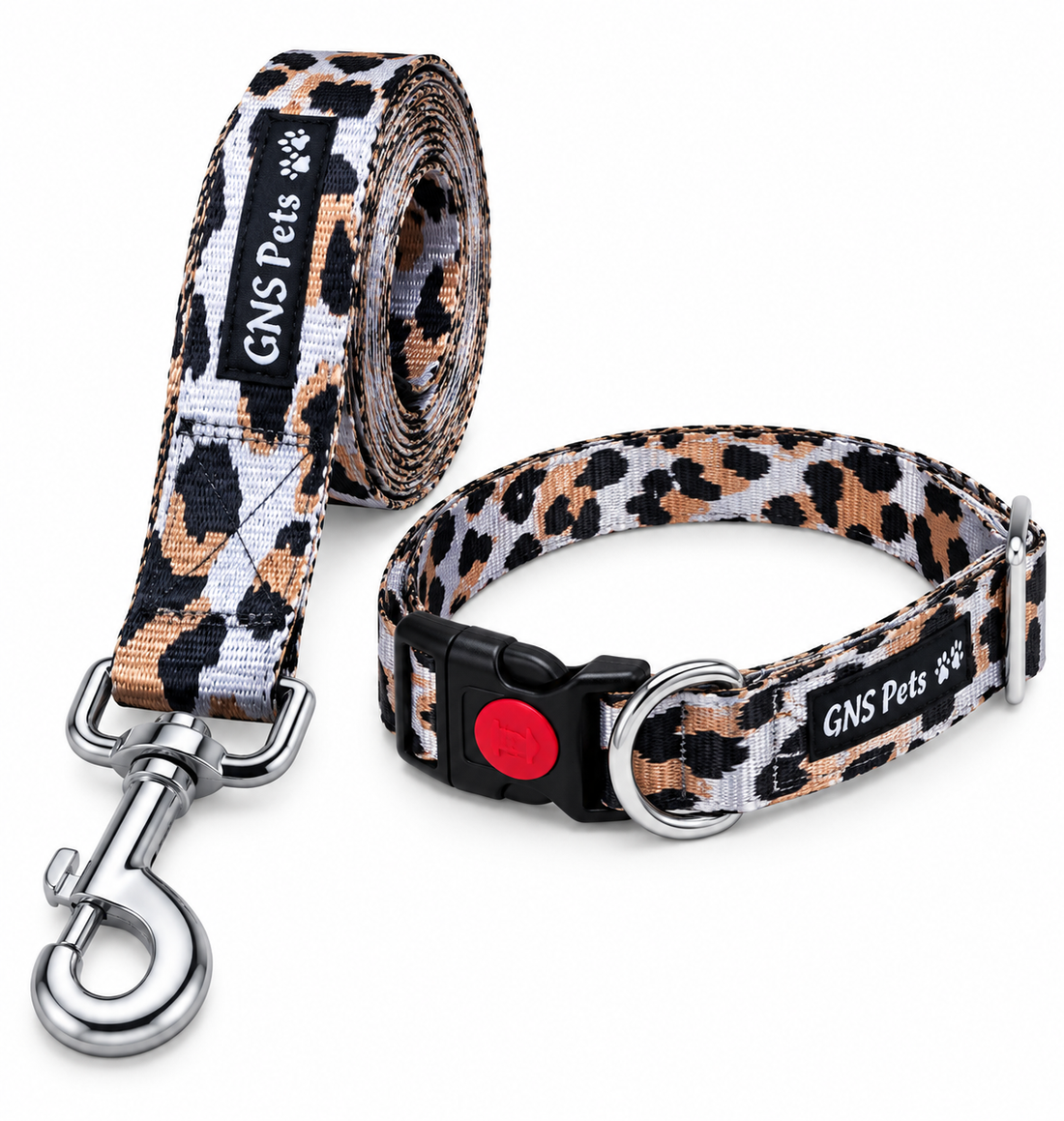 Nylon Dog  leash with Collar