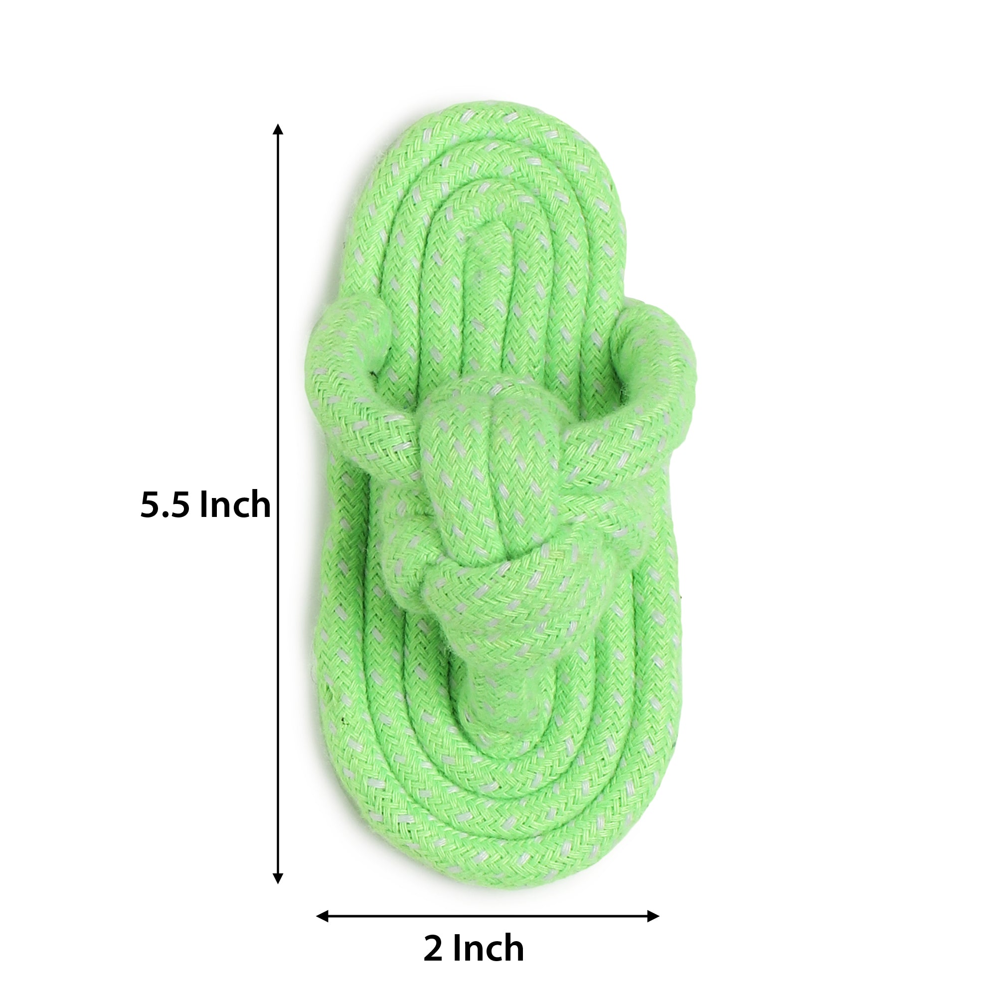 Durable Rope Dog Chew Toy – Slipper Shape for Puppies & Aggressive Chewers | GNS Pets