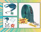 Training Leash 15 feet- Turquoise
