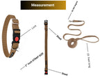 Dog Leash & Collar Set - 15FT- Brown