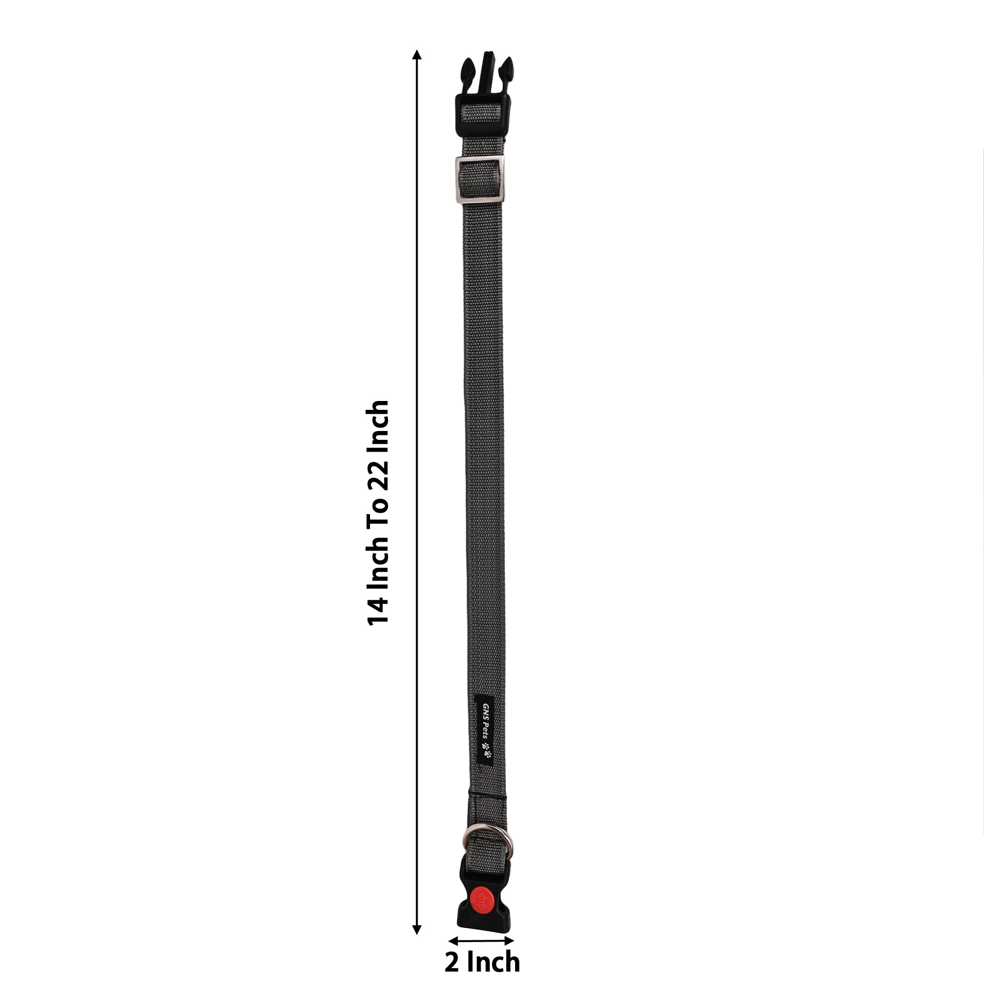 Collars for dog -Grey