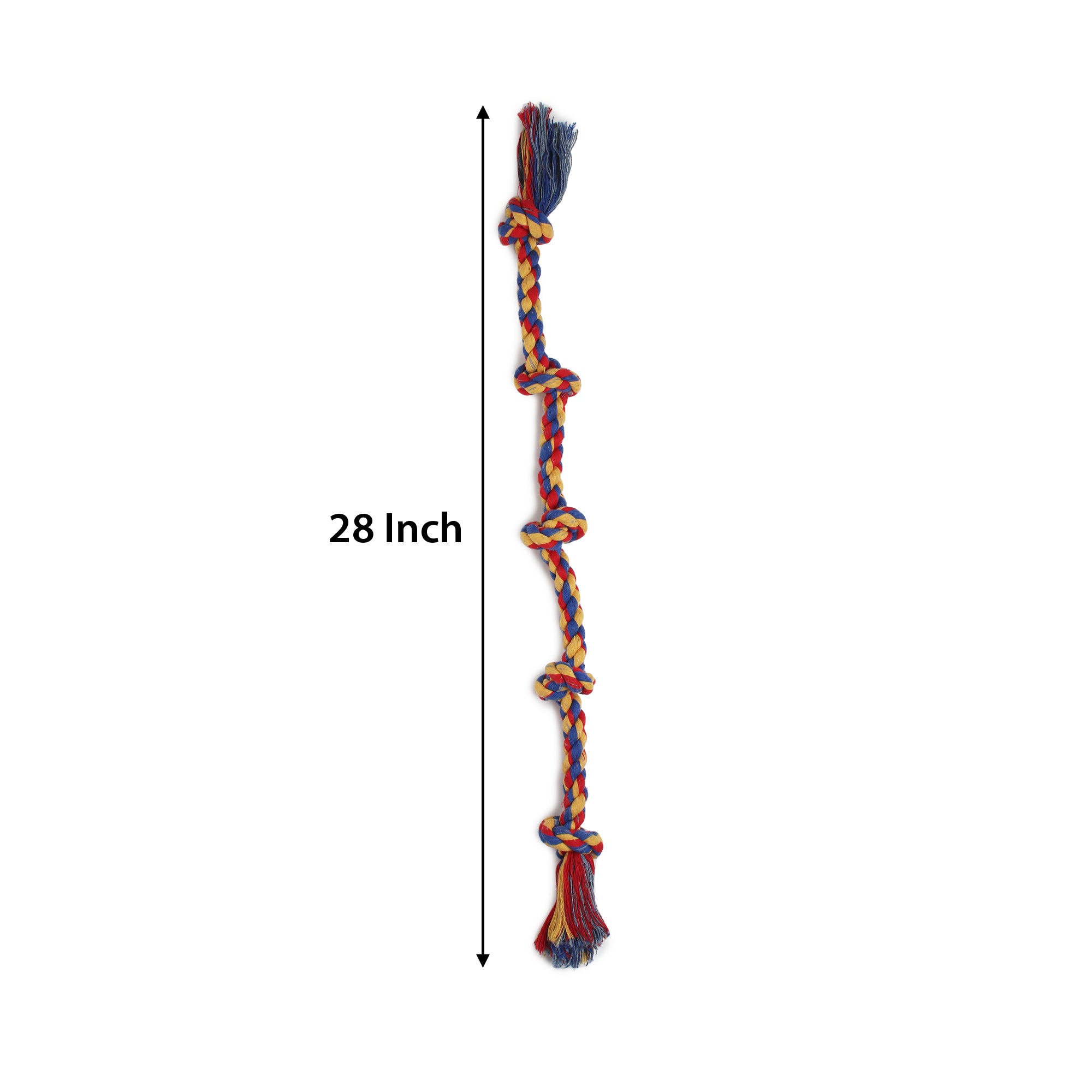 Durable Multi-Knot Rope Dog Toys – Set of 5 | Chew, Tug & Play