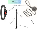 Dog Leash & Collar Set - 15FT- Grey