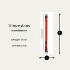 Dog Leash & Collar Set - 15FT- Red