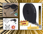Dog Leash- 5.5 Feet- Black