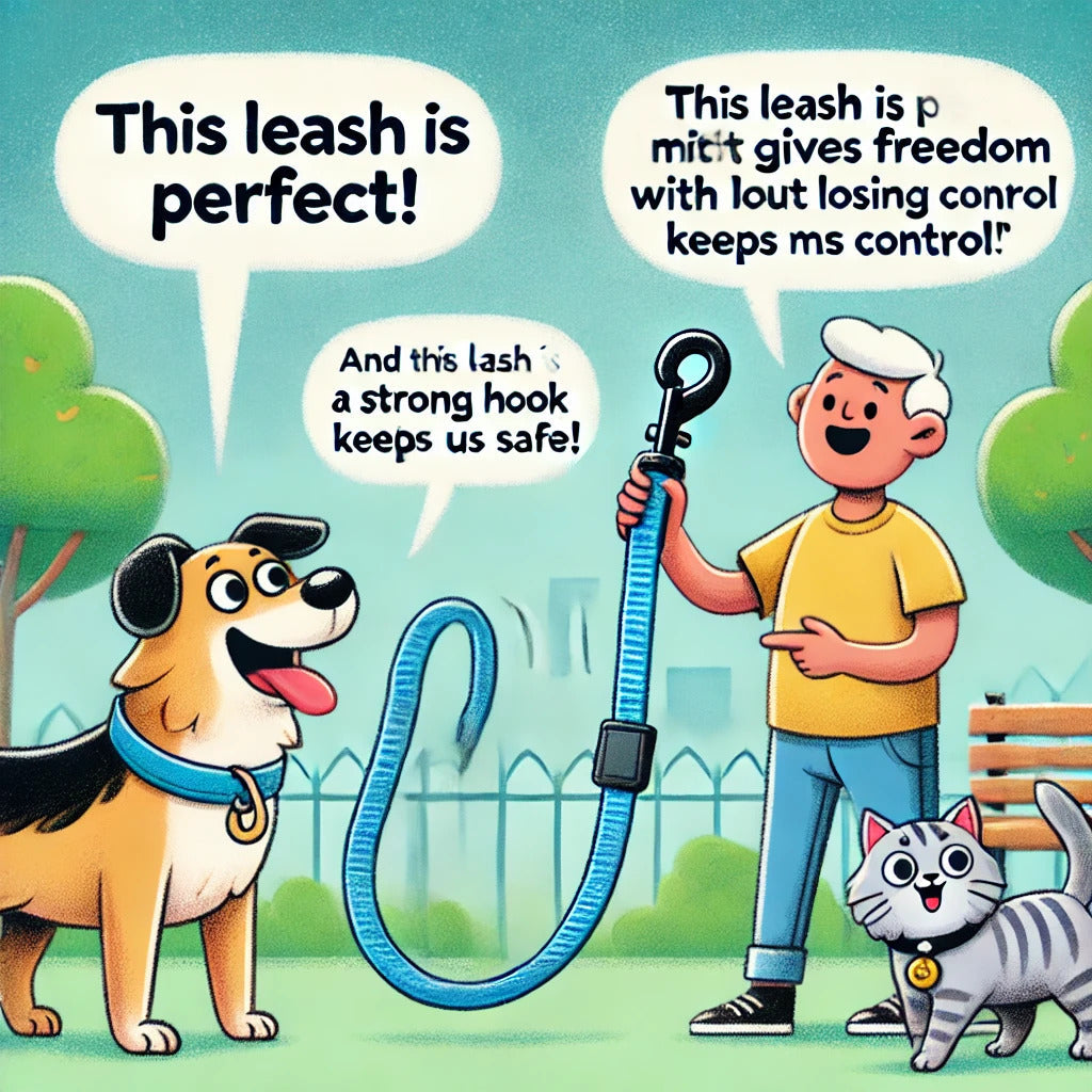 Dog Leash- 5.5 Feet- Turquois Blue