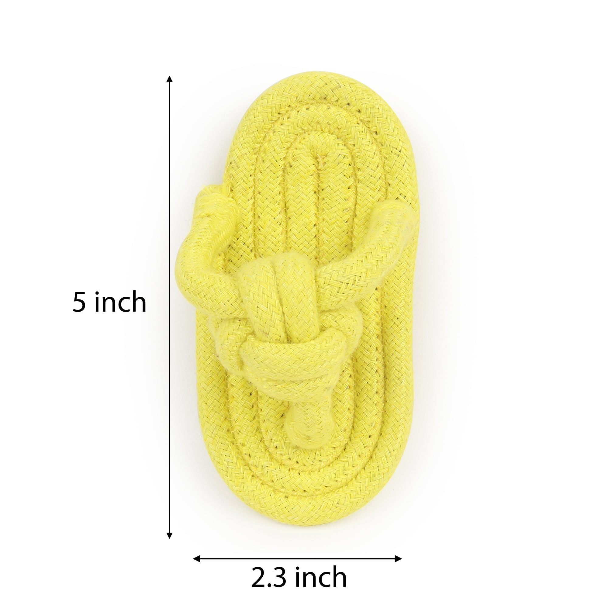 Durable Rope Dog Chew Toy – Slipper Shape for Puppies & Aggressive Chewers | GNS Pets