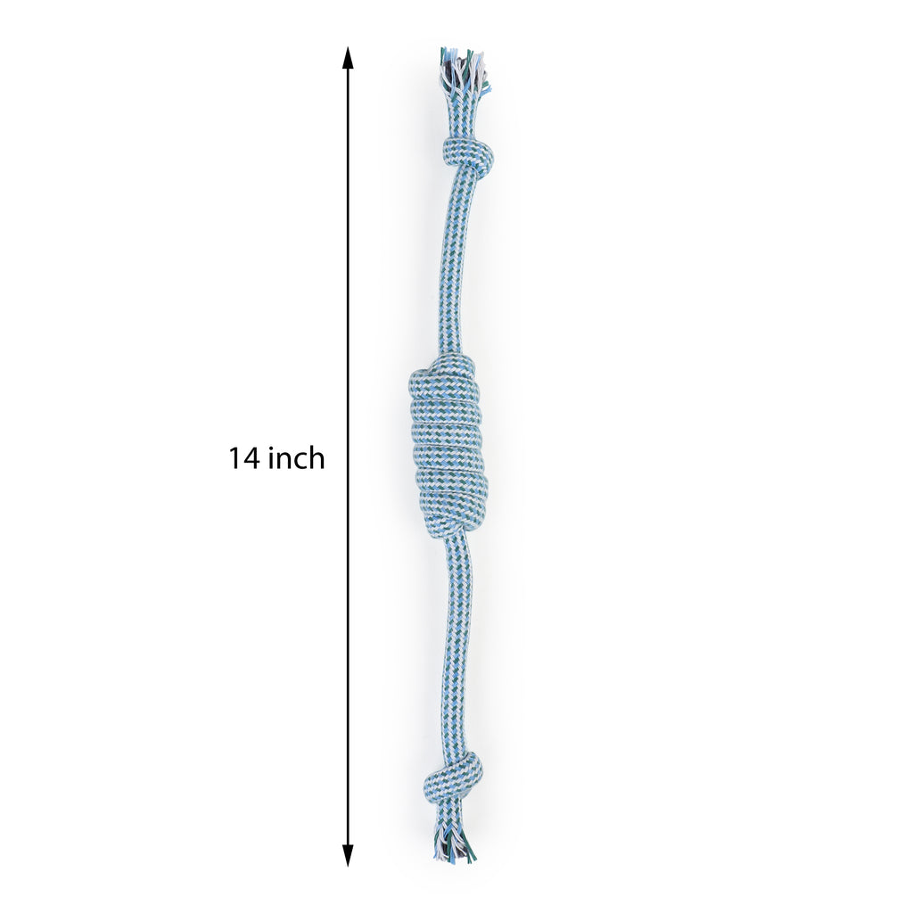 Durable Rope Toffee Dog Toy – Fun, Safe & Dental Care for Dogs