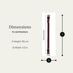 Collars for dog - Maroon