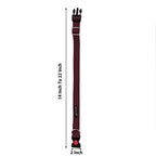 Collars for dog - Maroon