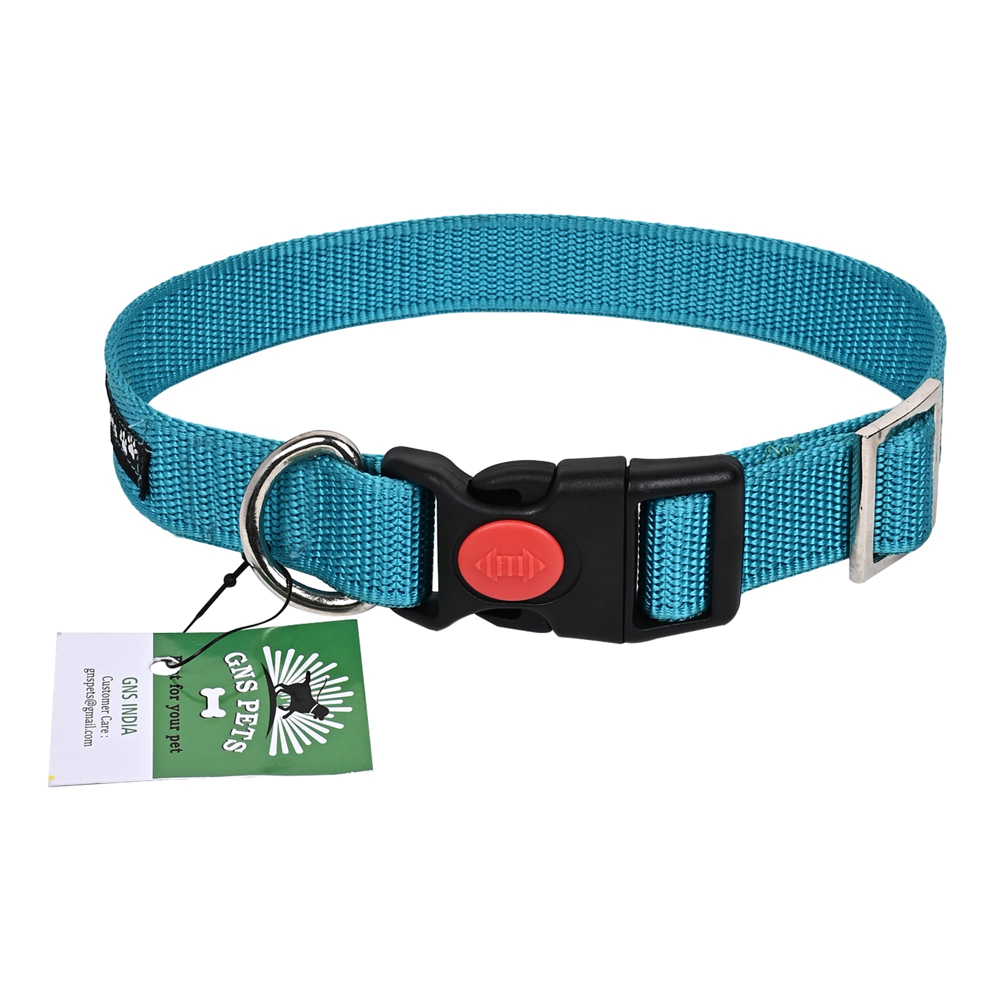 Collars for dog - Turquish blue