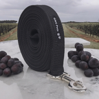 Dog Leash- 5.5 Feet- Black