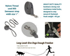 Dog Leash- 5.5 Feet- Grey