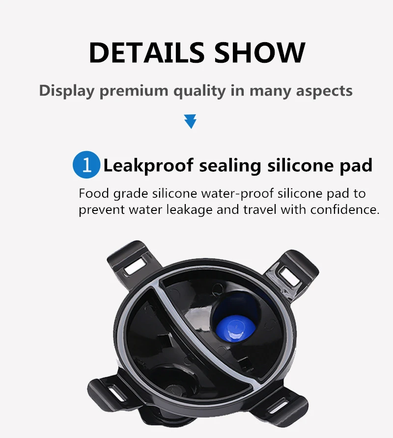 2-in-1 Pet Food & Water Bottle