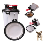 2-in-1 Pet Food & Water Bottle