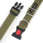 Dog Leash & Collar Set - 6FT- Olive