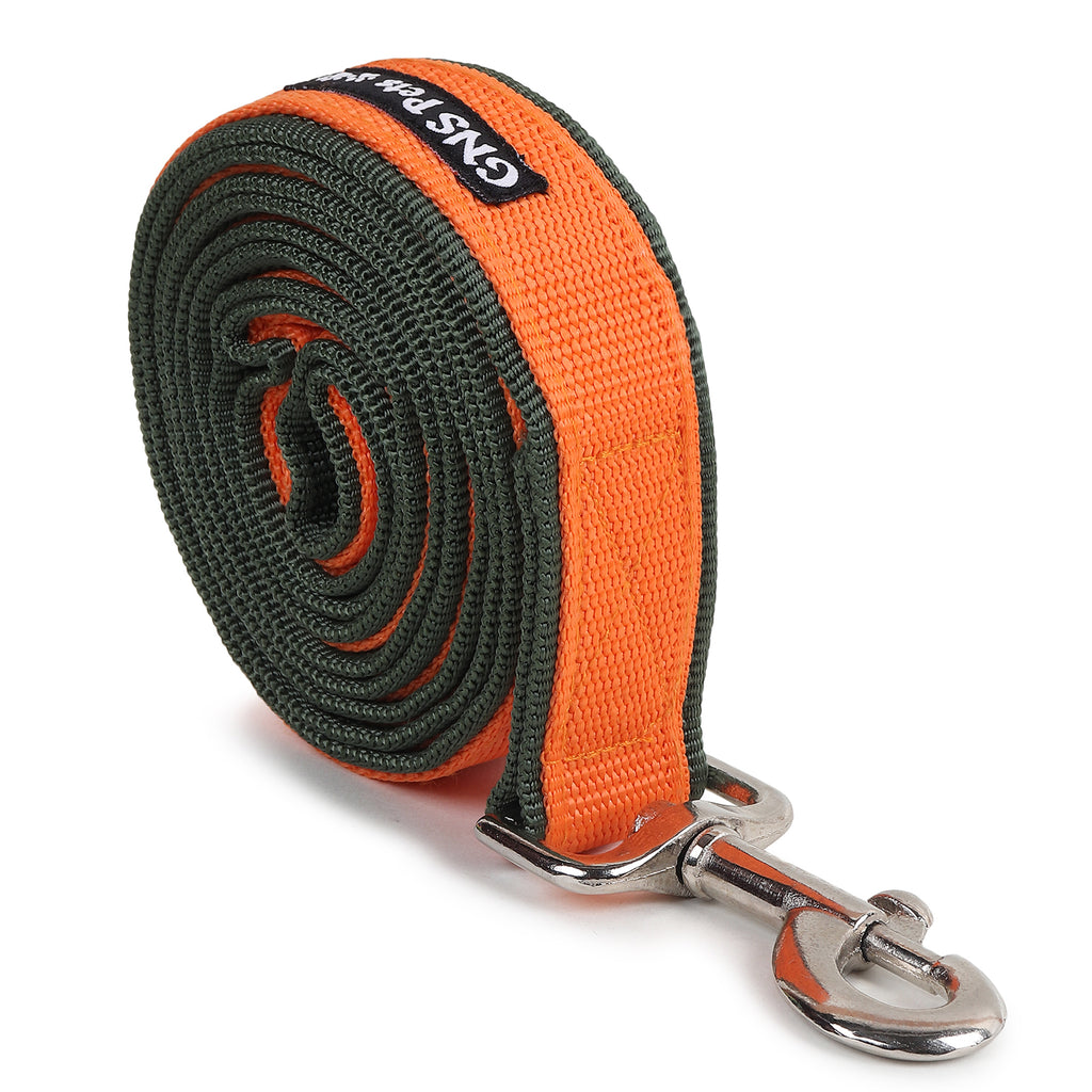 6 Feet Dog Leash - Orange
