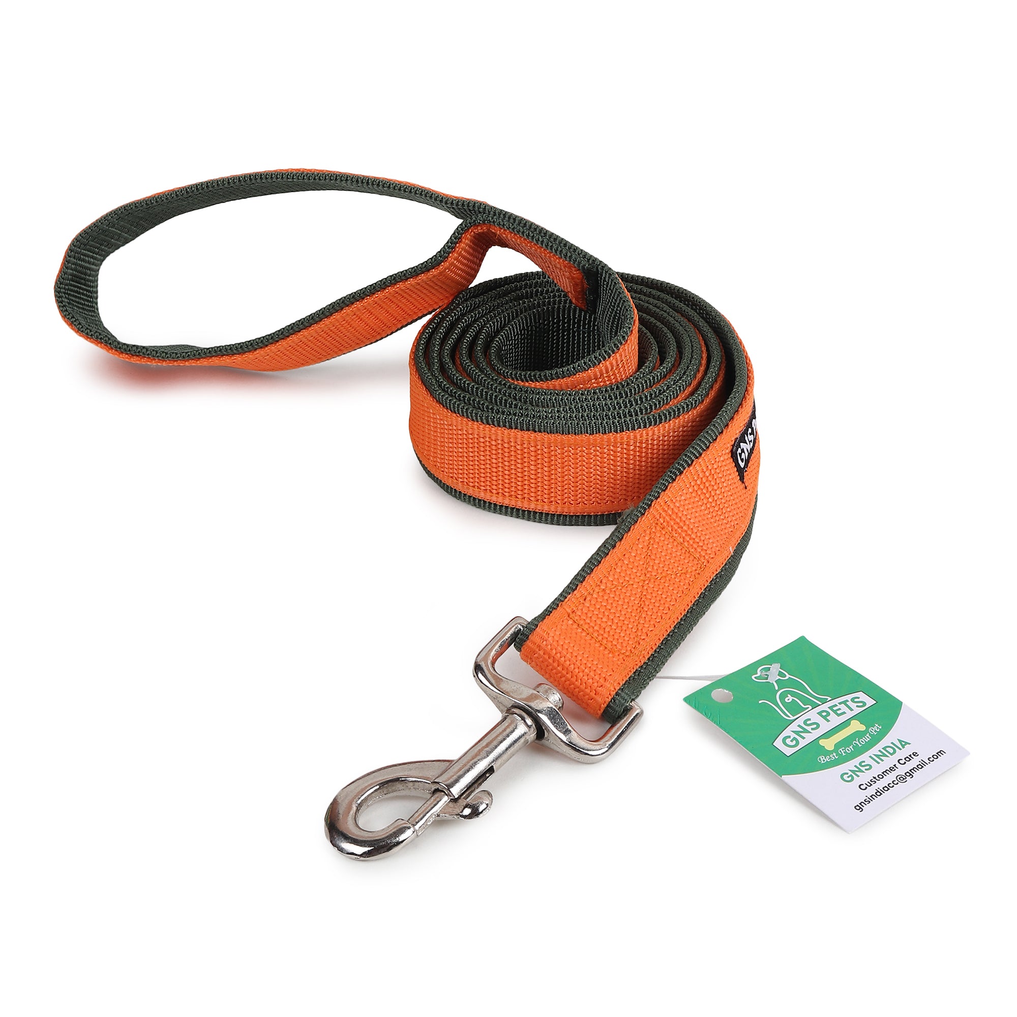 6 Feet Dog Leash - Orange