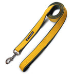 Double webbing Leash- 6 FT Yellow