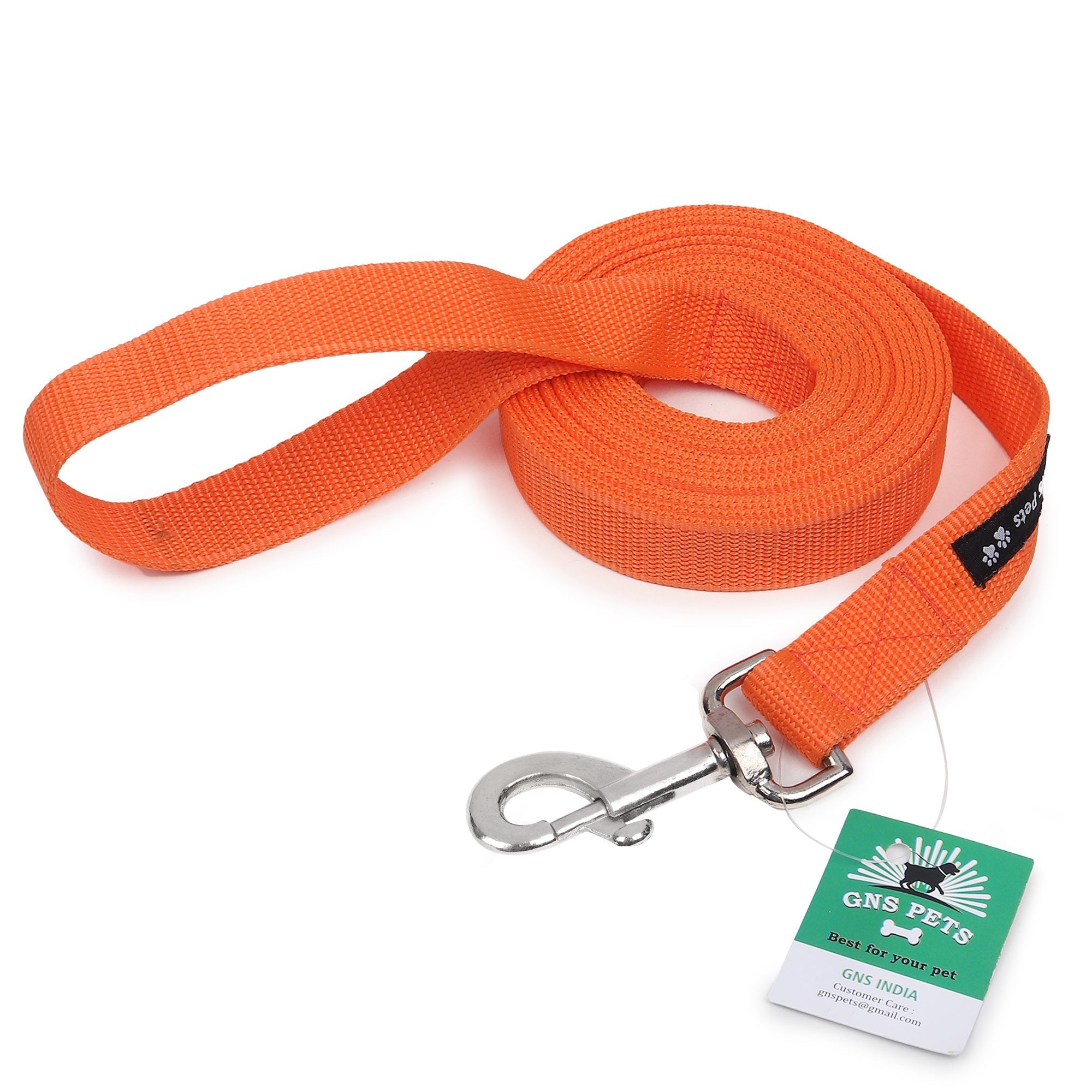 Dog Leash- 5.5 Feet- Orange