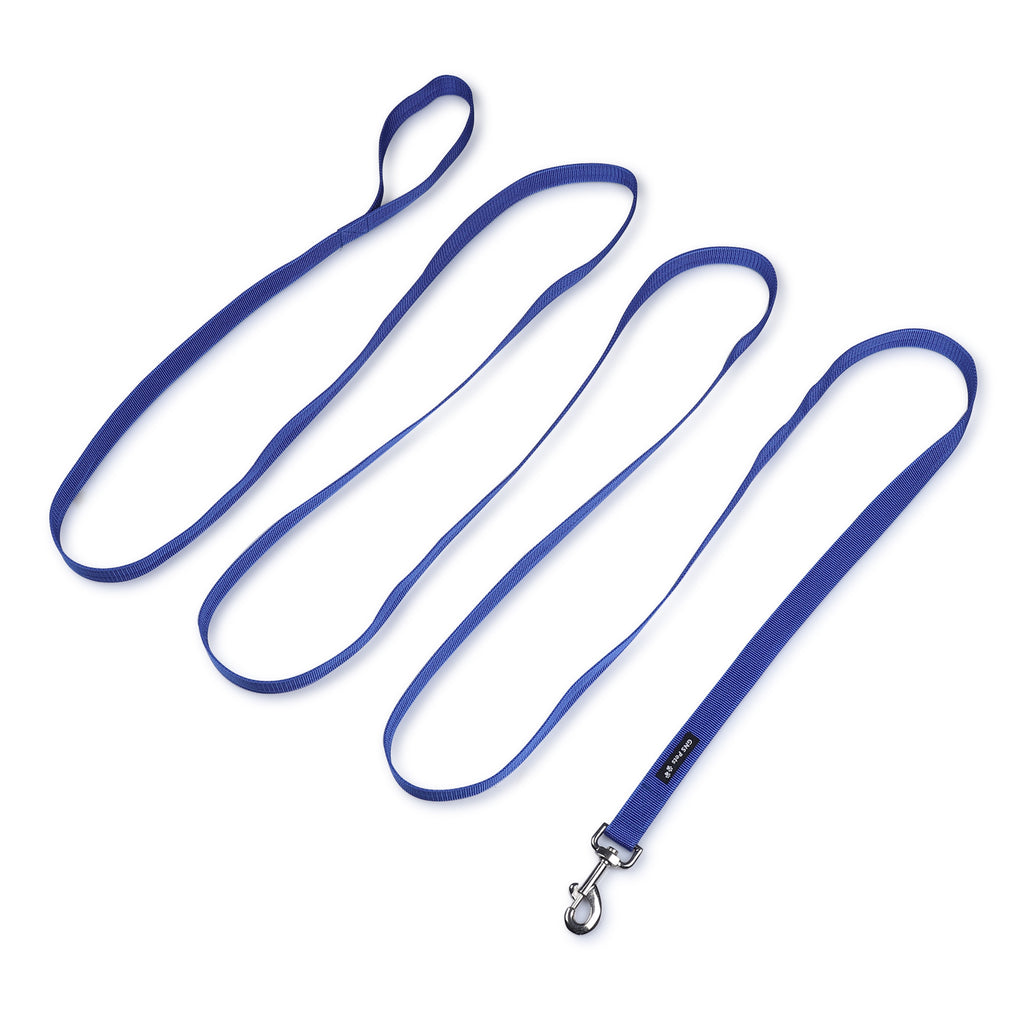 PET Training Leash 15 feet long with strong Hook - 15FT- Blue