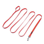 Dog Leash & Collar Set - 15FT- Red