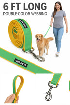 6 Feet Dog Leash - Green