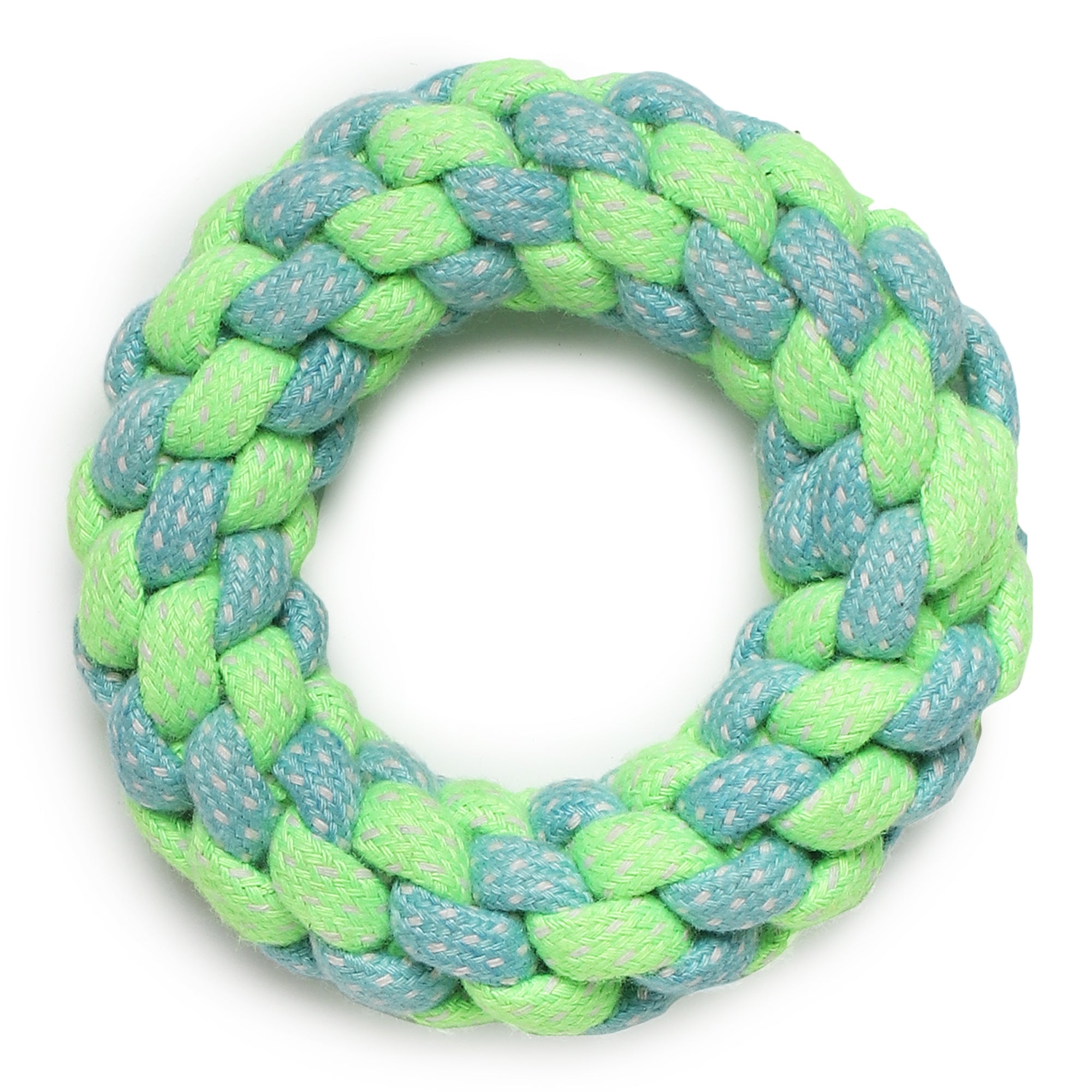 Durable Ring Rope Dog Toy – Interactive Chew & Tug Toy for Dogs | Teeth Cleaning & Fun Play