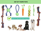 Rope Toys Set of 7