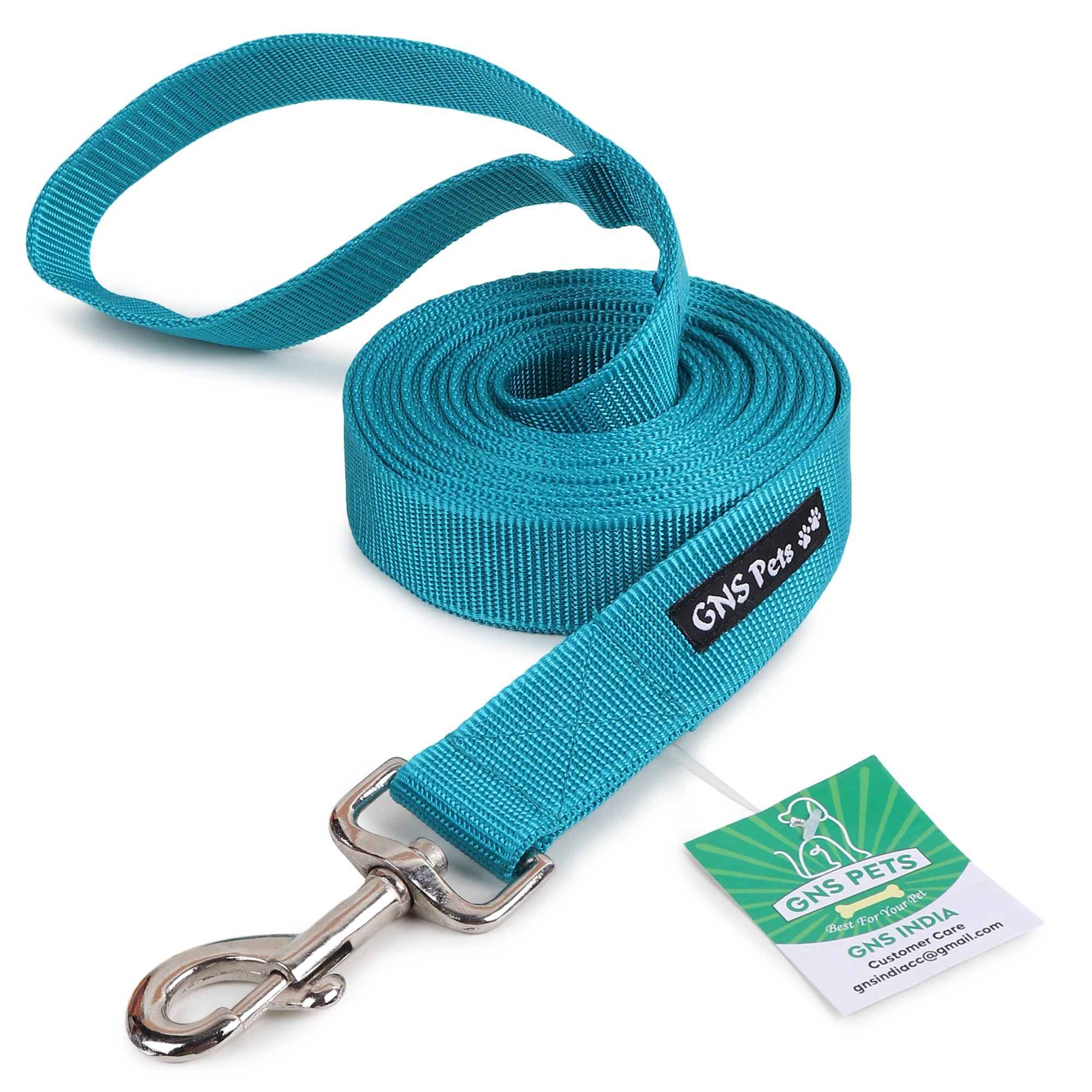 Training Leash 15 feet- Turquoise
