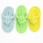 Rope Slipper Toys Set- 3 pcs
