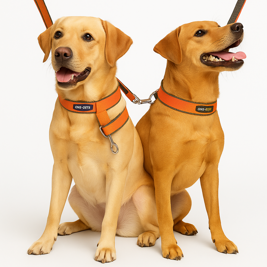 6 Feet Dog Leash - Orange