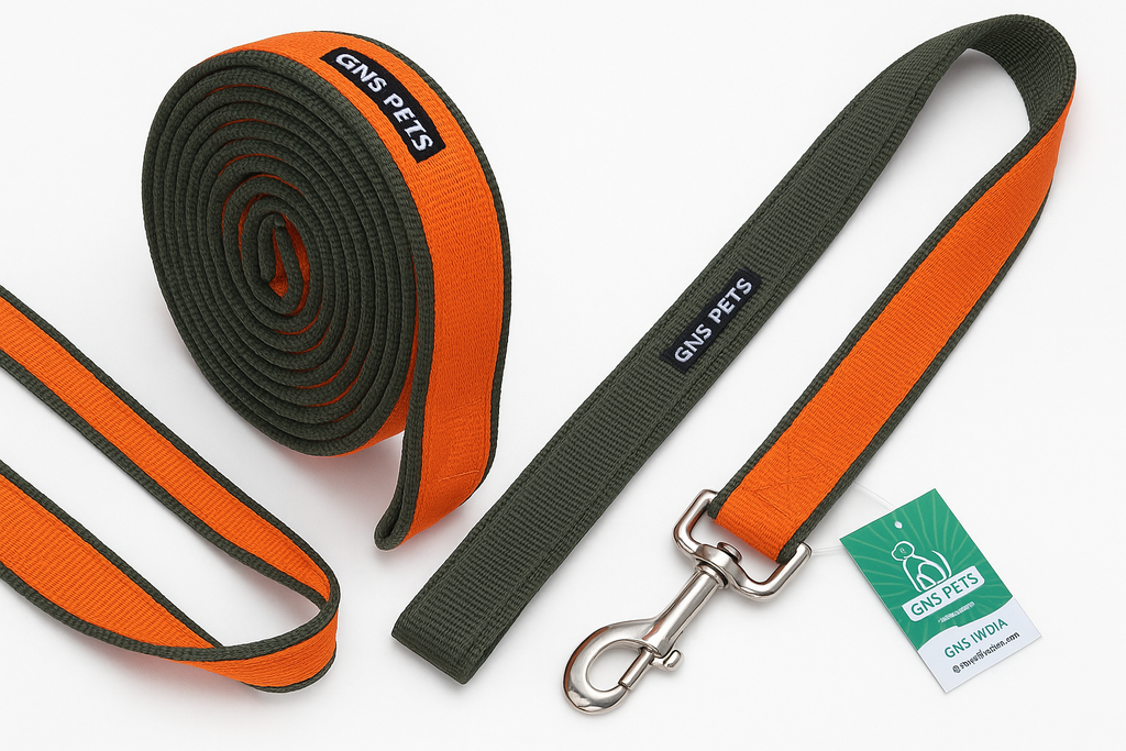6 Feet Dog Leash - Orange