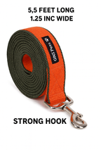 6 Feet Dog Leash - Orange