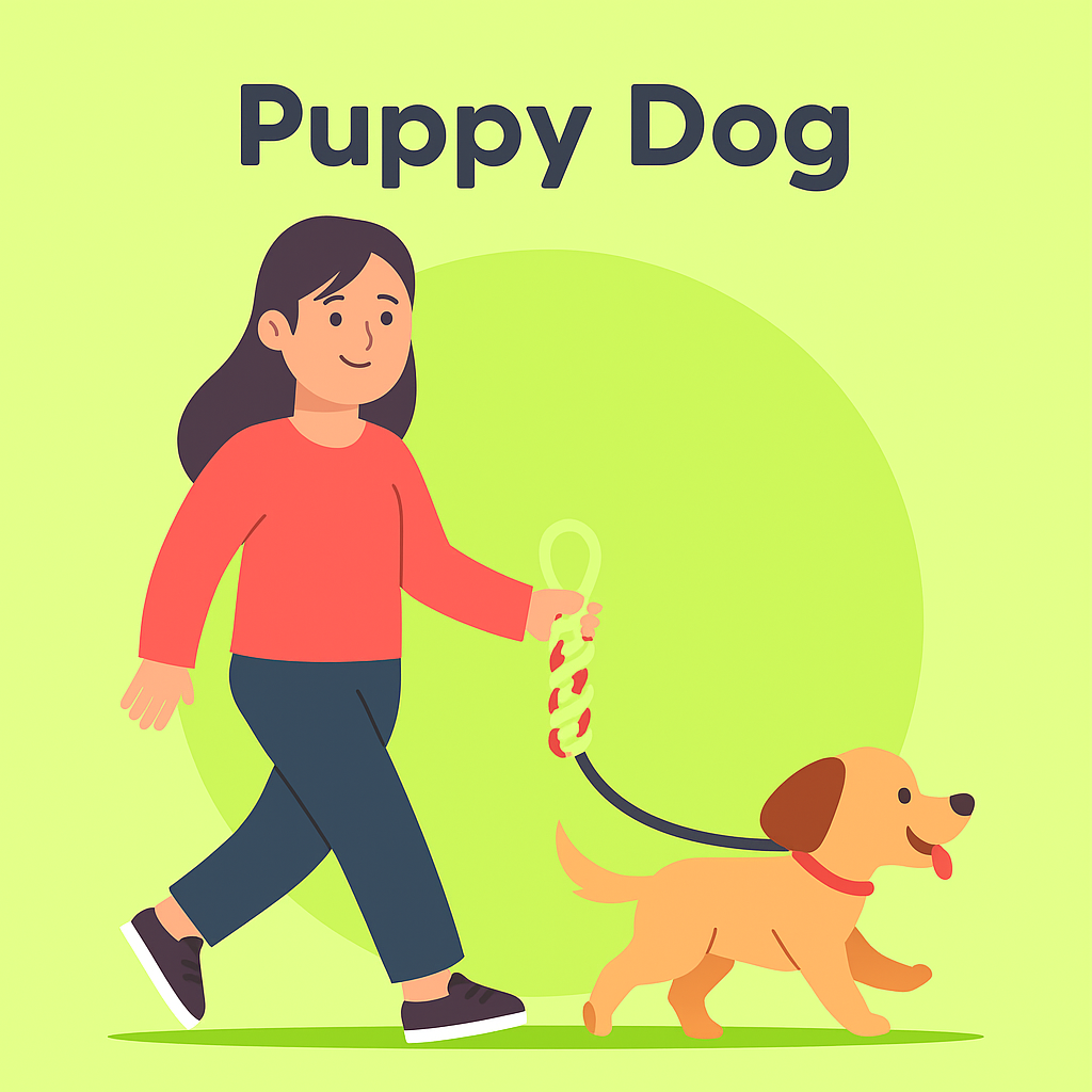 Colorful braided dog rope toy in red and green, loop handle, chew-resistant tug toy for active dogs.