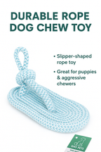 Rope Dog Chew Toy – Slipper