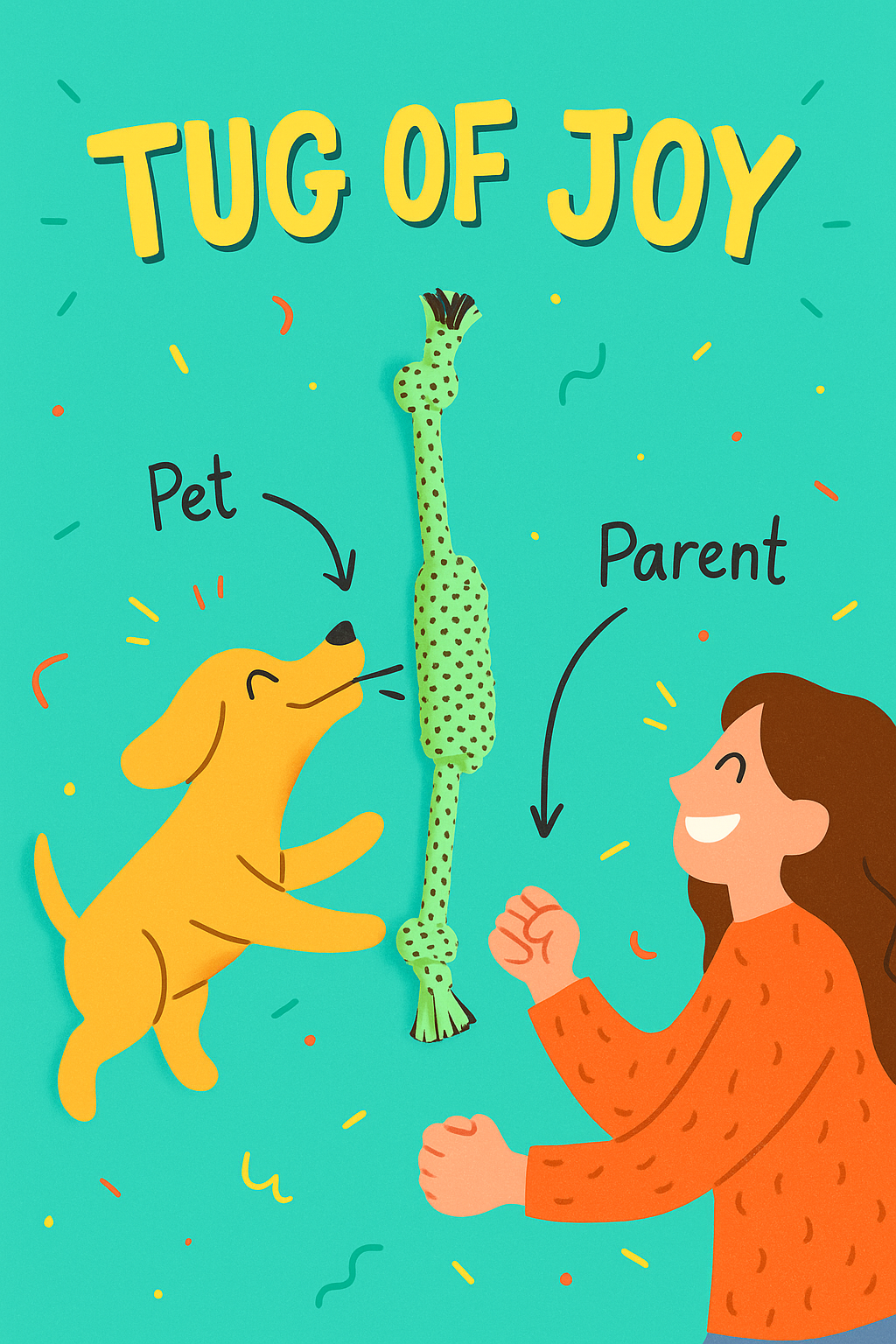 Durable Rope Toffee Dog Toy – Fun, Safe & Dental Care for Dogs