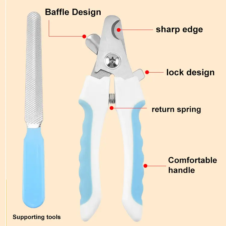 Pet Nail Cutter with Foliar