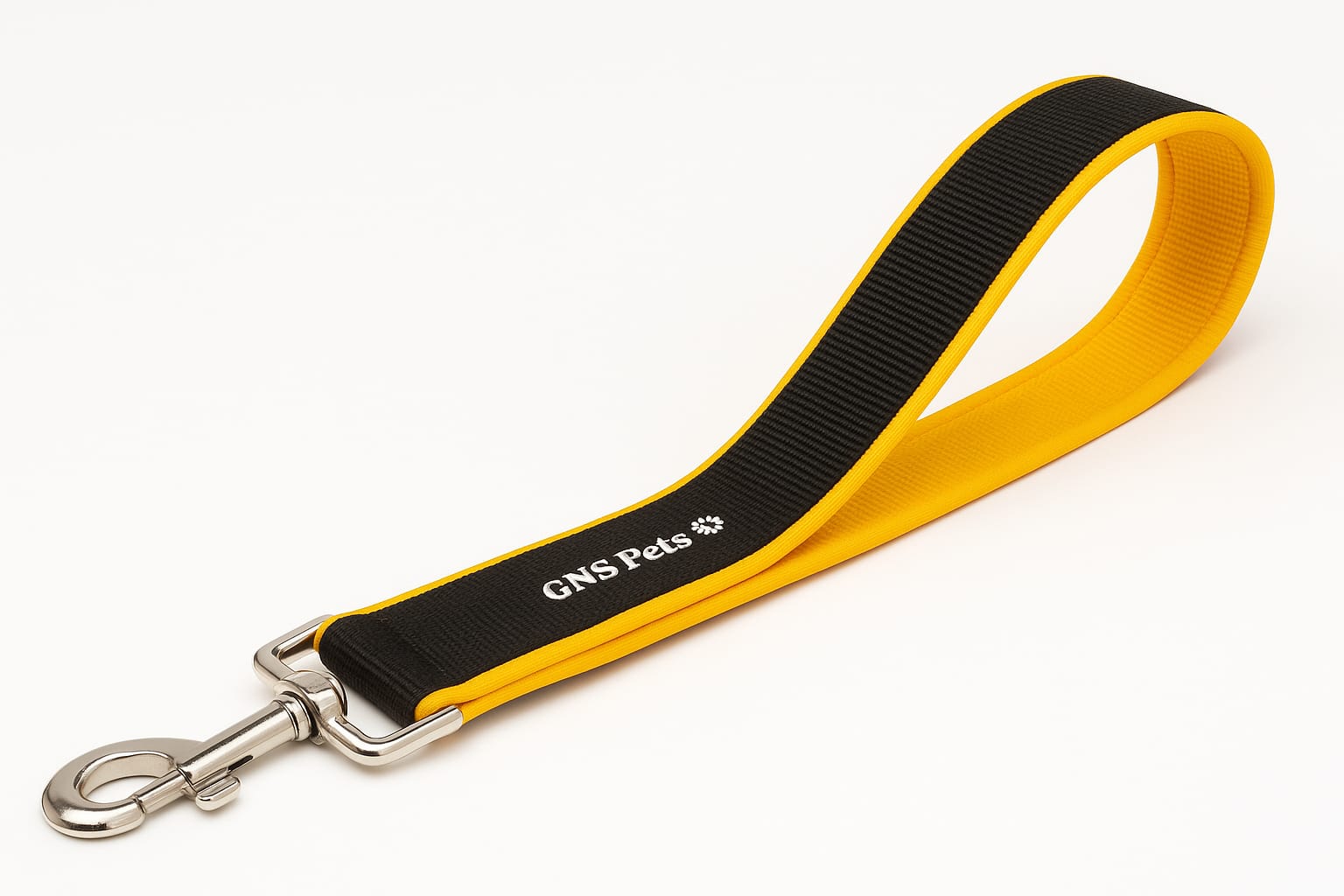 Short Leash - 1.5Ft-Yellow
